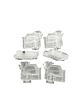 Set 4 dampers alternativos para epson L210 L565 L575 L380 L355 - Miniatura 3
