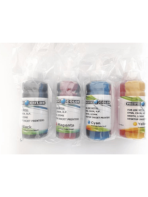 Pack Tinta Universal Para Impresoras Hp Canon Epson Brother Lexmark