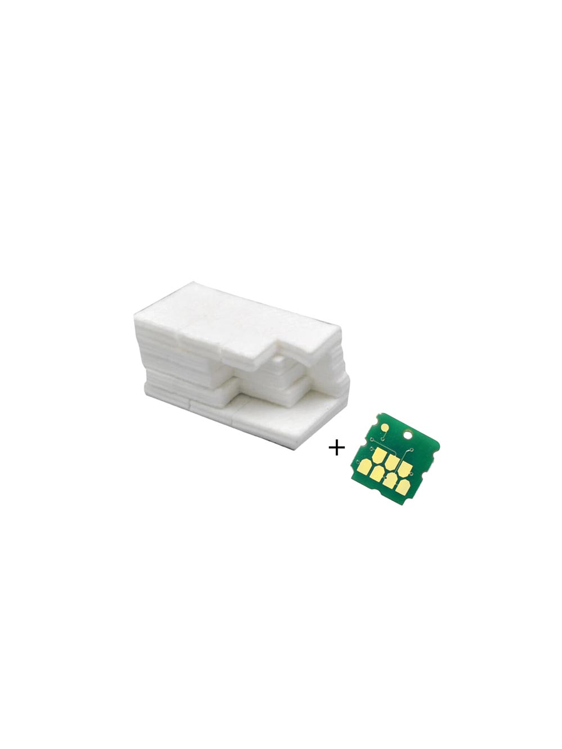 Almohadillas + Chip C9345 Alternativas para Caja de Mantenimiento EPSON L8160 2