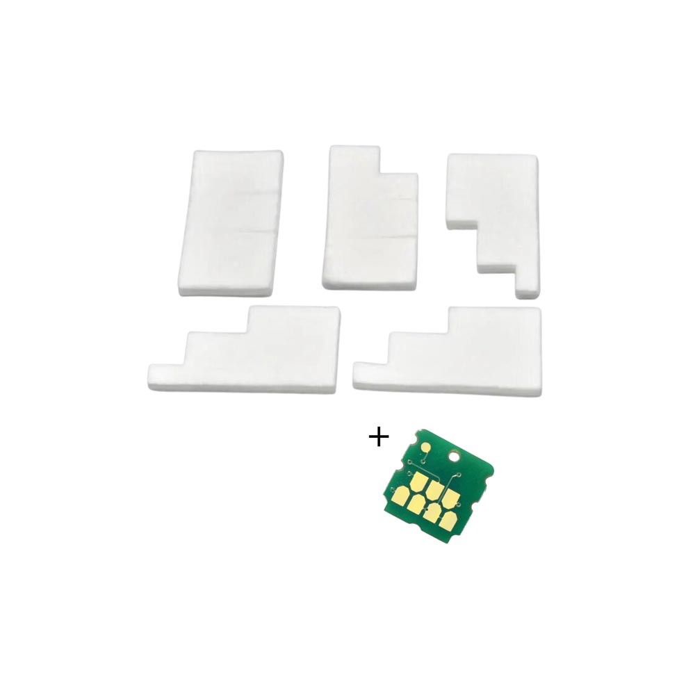 Almohadillas + Chip C9345 Alternativas para Caja de Mantenimiento EPSON L8160 3