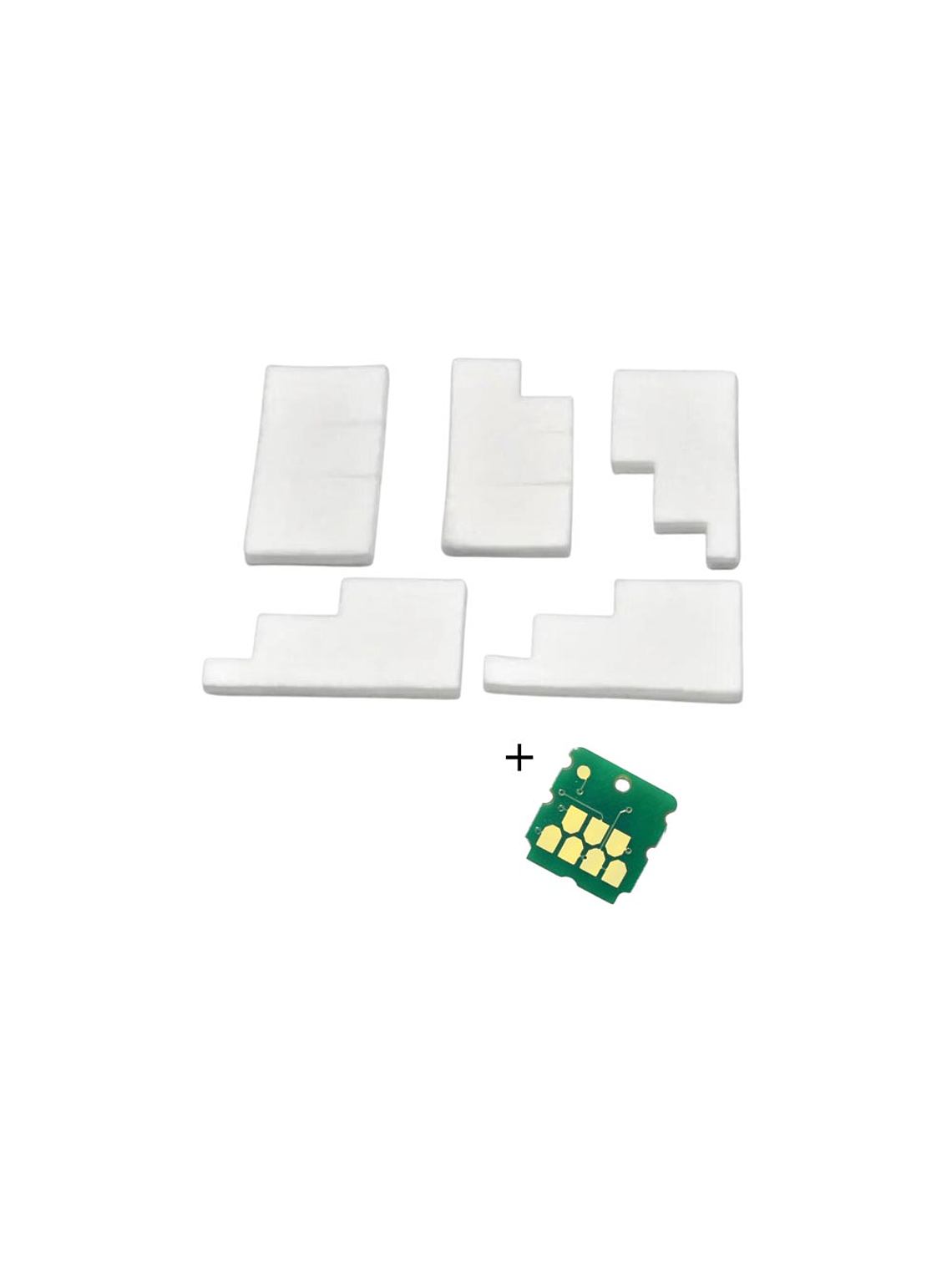 Almohadillas + Chip C9345 Alternativas para Caja de Mantenimiento EPSON L8160 3