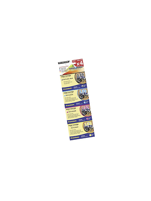 Pack 4 Cartuchos de Tinta 135 / 133 Alternativas para T25 Tx123 125 