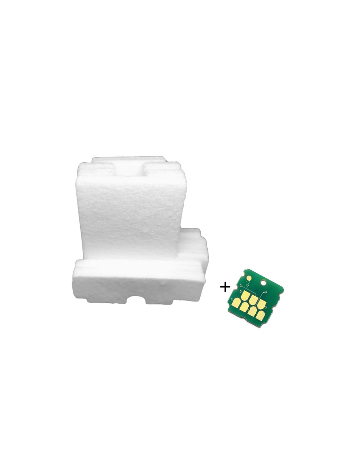 Almohadillas + Chip S2101 Alternativas para Caja Mantenimiento EPSON SC F170 1