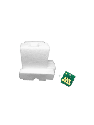 Almohadillas + Chip S2101 Alternativas para Caja Mantenimiento EPSON SC F170