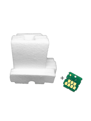 Almohadillas + Chip S2101 Alternativas para Caja Mantenimiento EPSON SC F170