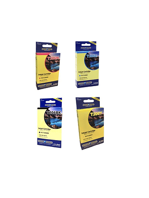 PACK 4 CARTUCHOS TINTAS ALTERNATIVAS 206 XP2101 EPSON