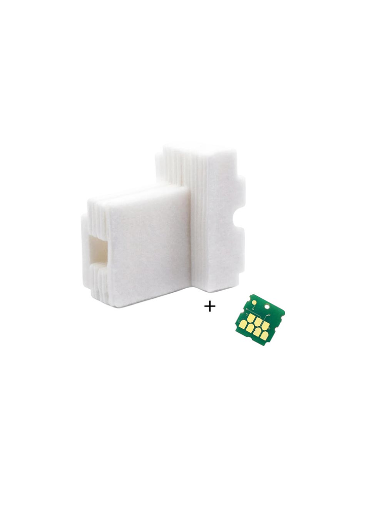 Almohadillas + Chip S2101 Alternativas para Caja Mantenimiento EPSON SC F170 3