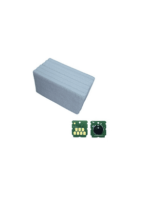 Almohadillas + Chip S2100 Alternativas de Tanque Mantenimiento para EPSON F570 T3170 T5170 C13S210057