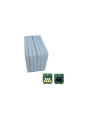 Almohadillas + Chip S2100 Alternativas de Tanque Mantenimiento para EPSON F570 T3170 T5170 C13S210057