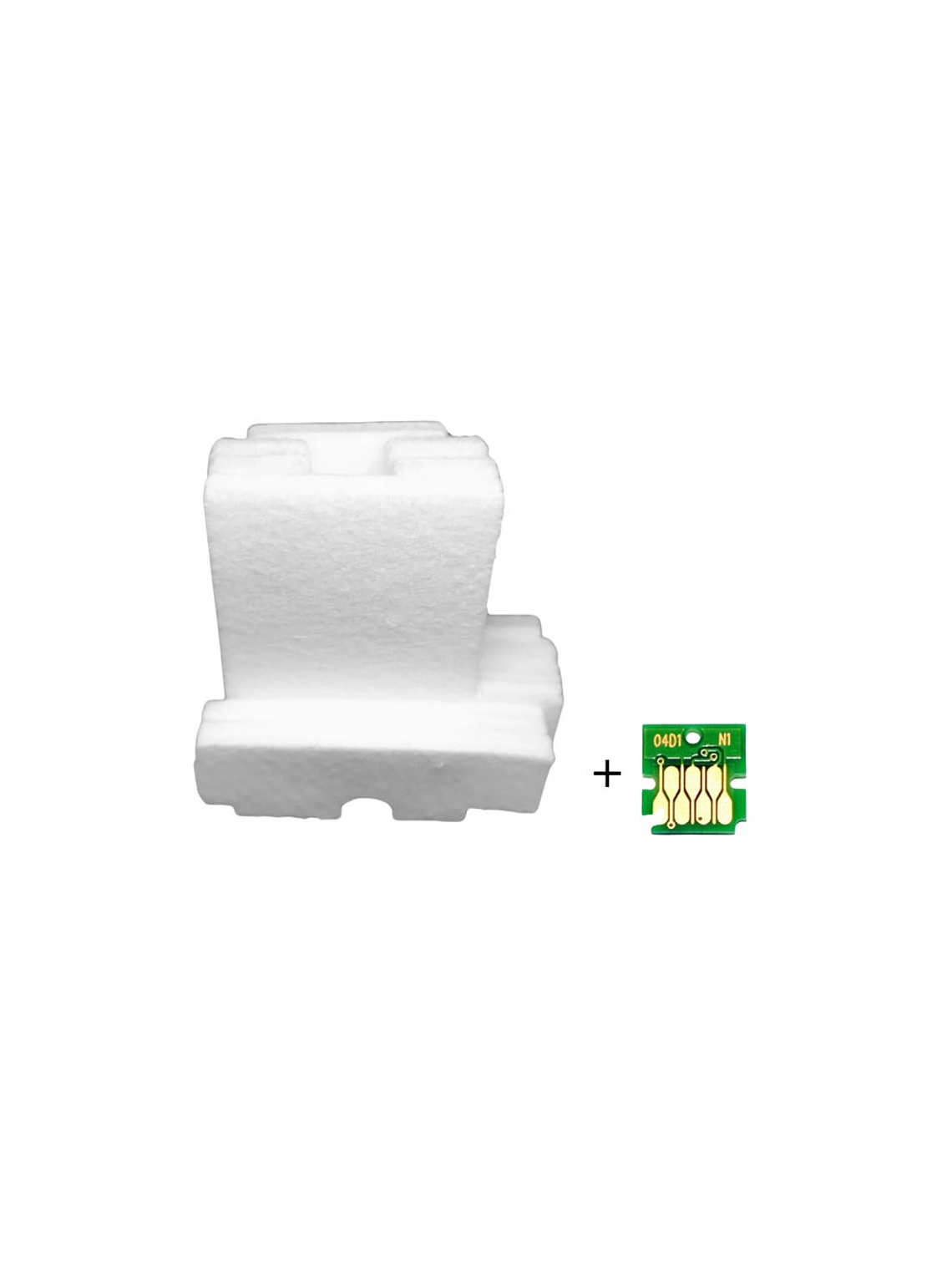 Almohadillas + Chip T04D1 Alternativas para Impresora EPSON L6160 L6170 L6190 L6161 L6171 L14150 L6490 ET M1180 M2750 M3710 1