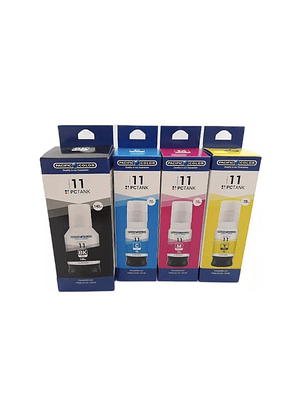 Pack 4 Tintas GI-11 Alternativa BK C M Y G2160 G3160 CANON