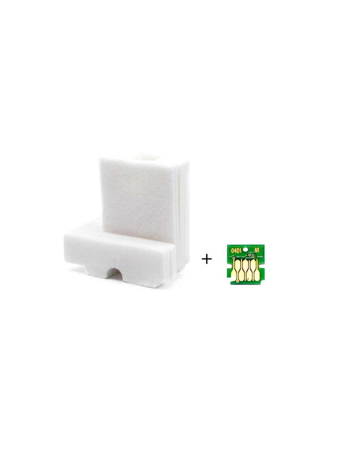 Almohadillas + Chip T04D1 Alternativas para Impresora EPSON L6160 L6170 L6190 L6161 L6171 L14150 L6490 ET M1180 M2750 M3710 2