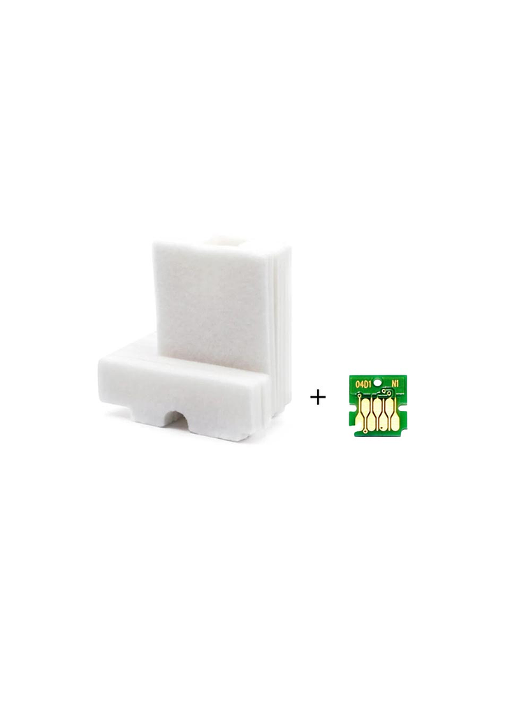 Almohadillas + Chip T04D1 Alternativas para Impresora EPSON L6160 L6170 L6190 L6161 L6171 L14150 L6490 ET M1180 M2750 M3710 2