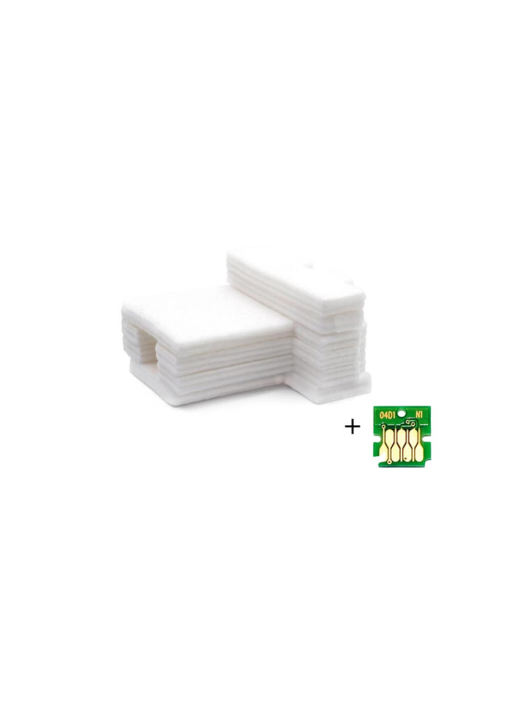 Almohadillas + Chip T04D1 Alternativas para Impresora EPSON L6160 L6170 L6190 L6161 L6171 L14150 L6490 ET M1180 M2750 M3710 4