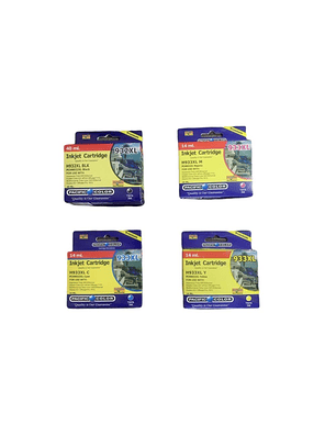 PACK 4 CARTUCHOS TINTAS ALTERNATIVA Xl Hp 932 933