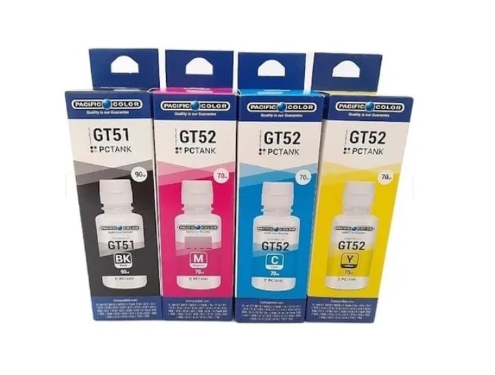 PACK TINTA ALTERNATIVA GT52 51 PARA HP 315 415 5820 5810 533 615 1
