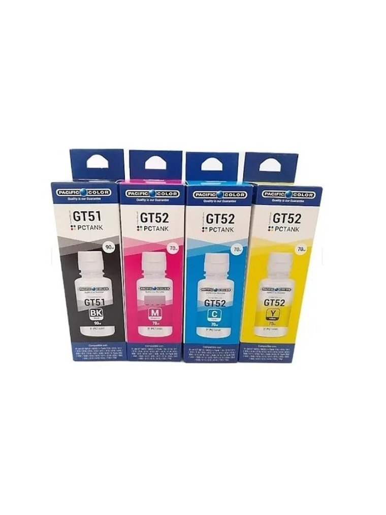 PACK TINTA ALTERNATIVA GT52 51 PARA HP 315 415 5820 5810 533 615 1