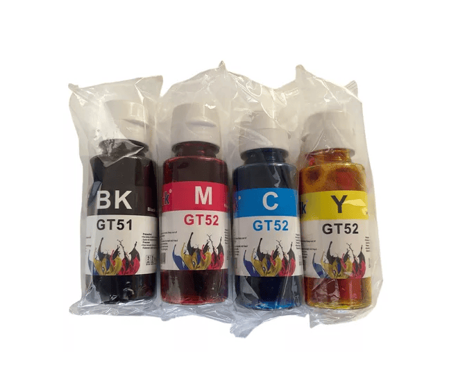 PACK TINTA ALTERNATIVA GT52 51 PARA HP 315 415 5820 5810 533 615 2