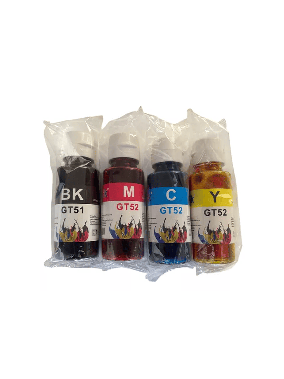 PACK TINTA ALTERNATIVA GT52 51 PARA HP 315 415 5820 5810 533 615 2