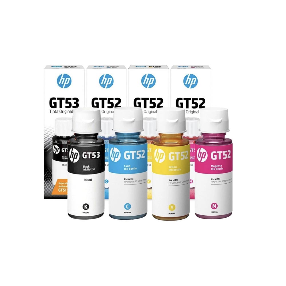 PACK TINTA HP ORIGINAL GT53 GT52 / 315 415 5820 5810 533 615 1