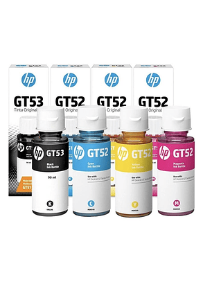 PACK TINTA HP ORIGINAL GT53 GT52 / 315 415 5820 5810 533 615