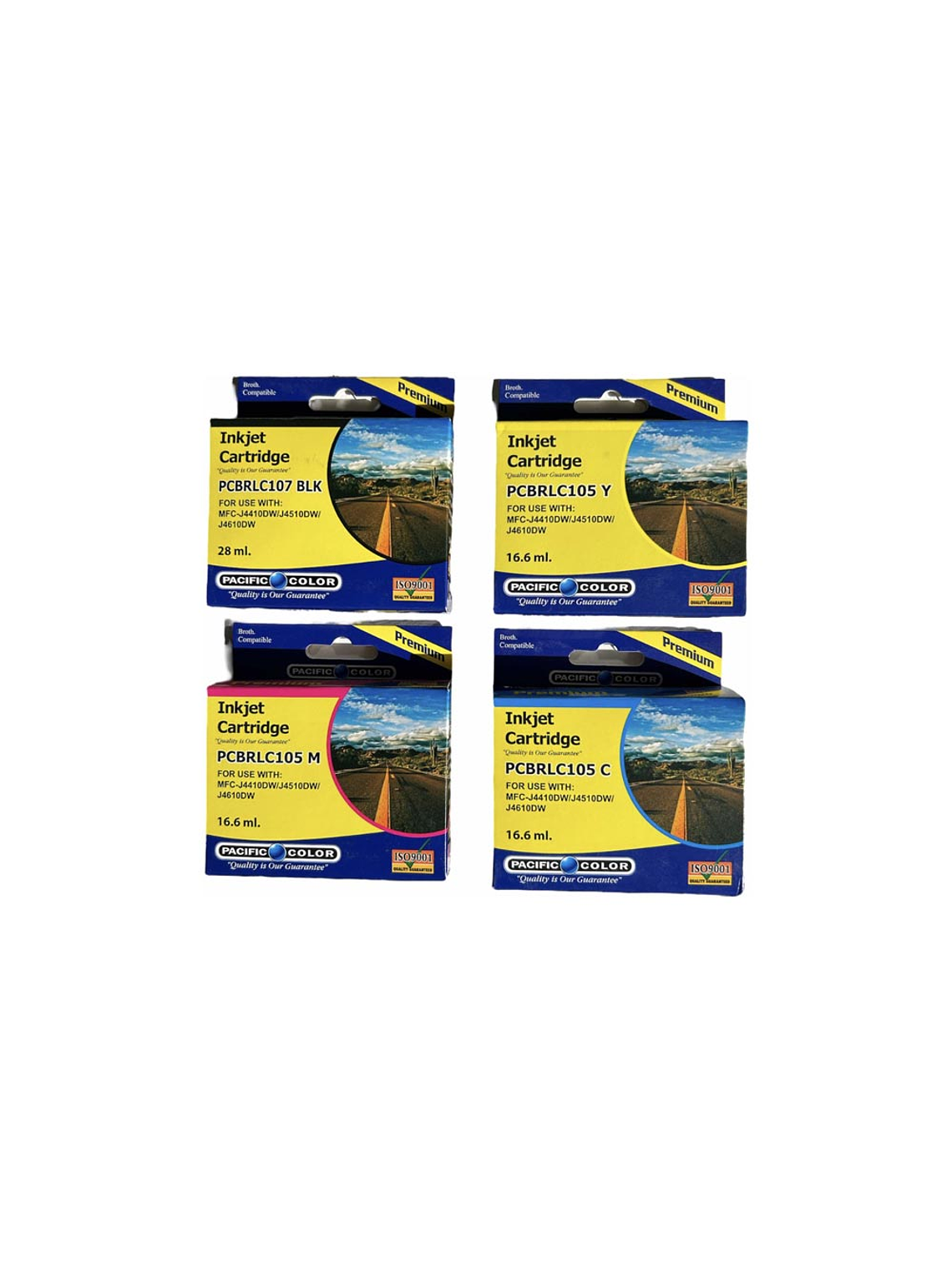PACK CARTUCHOS DE TINTA BROTHER LC107 / LC105 ALTERNATIVO 1