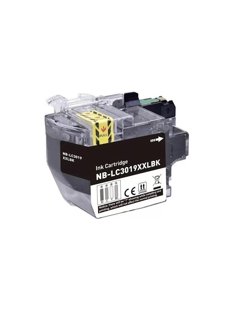 Cartucho de Tinta Negro LC3019 XXL Alternativo J6530 J6730 2