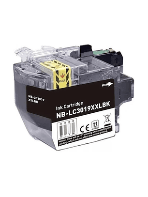 Cartucho de Tinta Negro LC3019 XXL Alternativo J6530 J6730