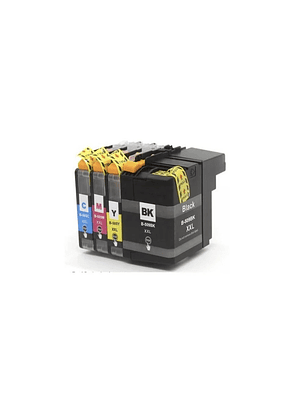 PACK 4 CARTUCHOS TINTAS ALTERNATIVAS LC509 LC505 XL PARA BROTHER