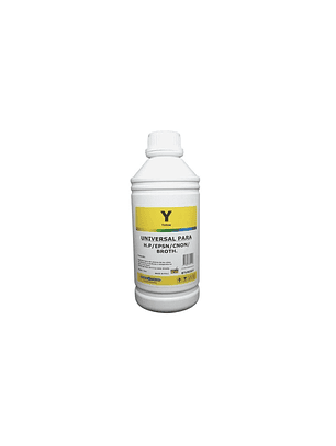 TINTA ALTERNATIVA YELLOW DYE LITRO PARA IMPRESORAS HP CANON EPSON BROTHER LEXMA