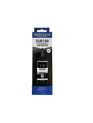 Tinta Negra Sublimación para EPSON Brother 100ML NEGRO