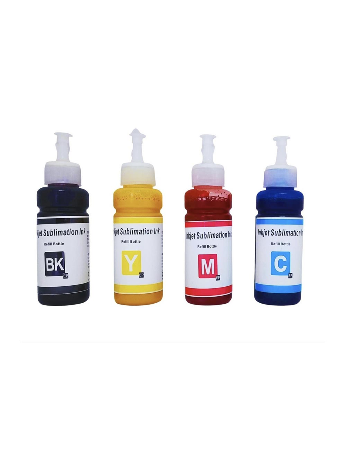 PACK TINTA SUBLIMACION BK C M Y PARA EPSON BROTHER 100ML 1