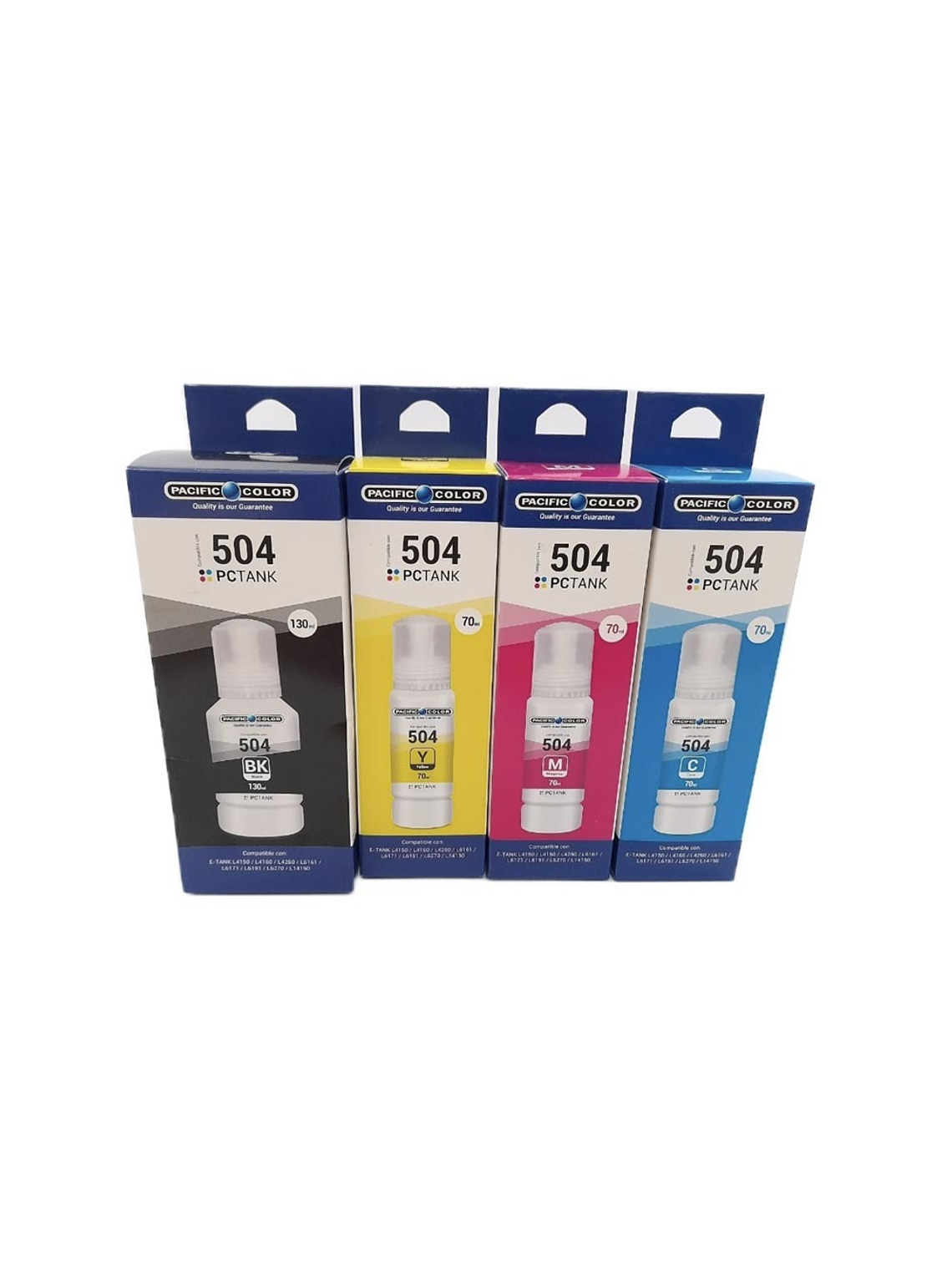 Tinta Alternativa Pack T504 L4160 L4260 L6171 L6270 L14150 1