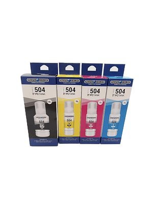 Tinta Alternativa Pack T504 L4160 L4260 L6171 L6270 L14150