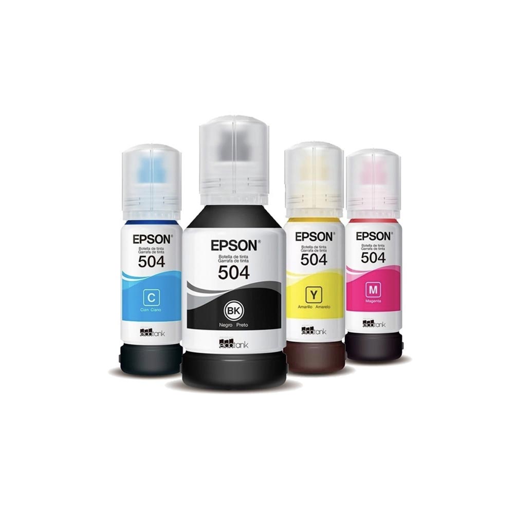 Tinta EPSON Original Pack T504 L4260 L14150 L6171 L6191 4160 1