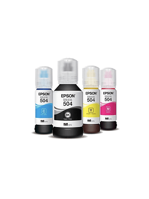 Tinta EPSON Original Pack T504 L4260 L14150 L6171 L6191 4160