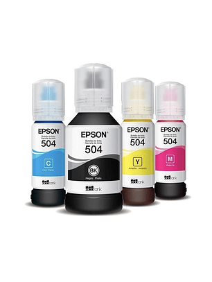 Tinta EPSON Original Pack T504 L4260 L14150 L6171 L6191 4160