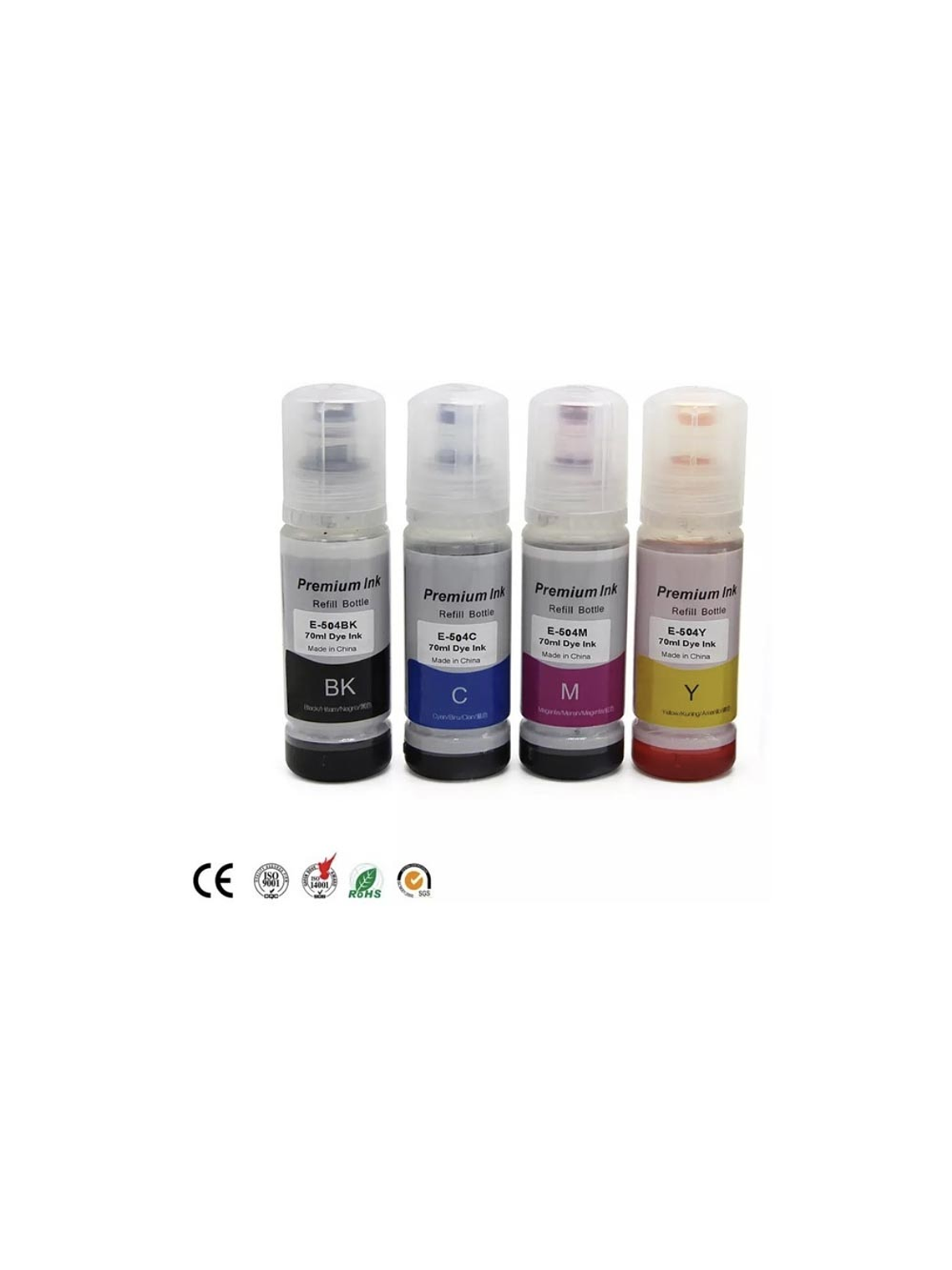 Tinta Alternativa Pack T504 L4160 L4260 L6171 L6270 L14150 2