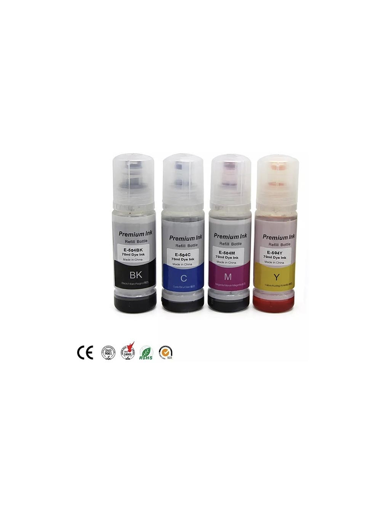 Tinta Alternativa Pack T504 L4160 L4260 L6171 L6270 L14150 2