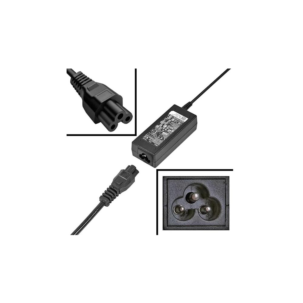 Cable de Poder Tipo Trebol 1.5 Metros. 2