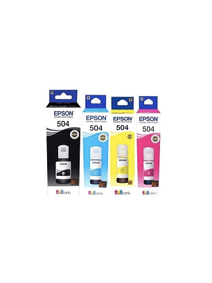 Tinta EPSON Original Pack T504 L4260 L14150 L6171 L6191 4160