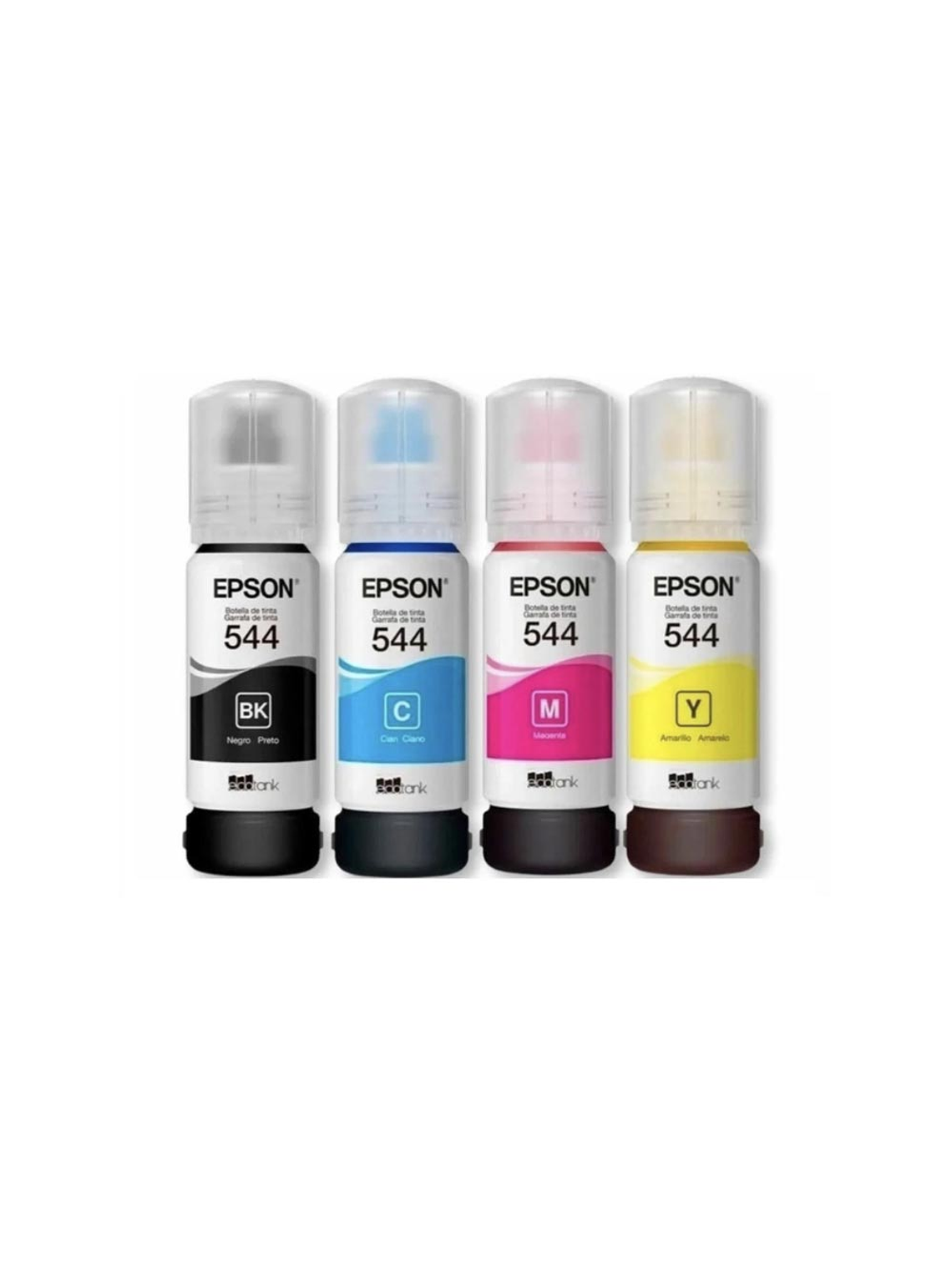 Pack Tinta EPSON Original T544 L3110 L3150 L3210 L3250 L5190 2