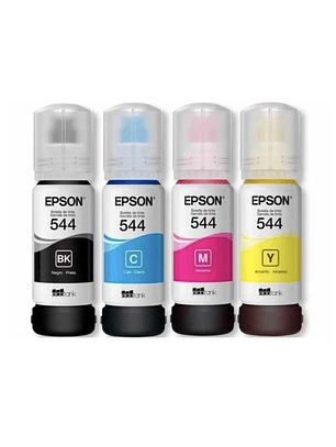 Pack Tinta EPSON Original T544 L3110 L3150 L3210 L3250 L5190
