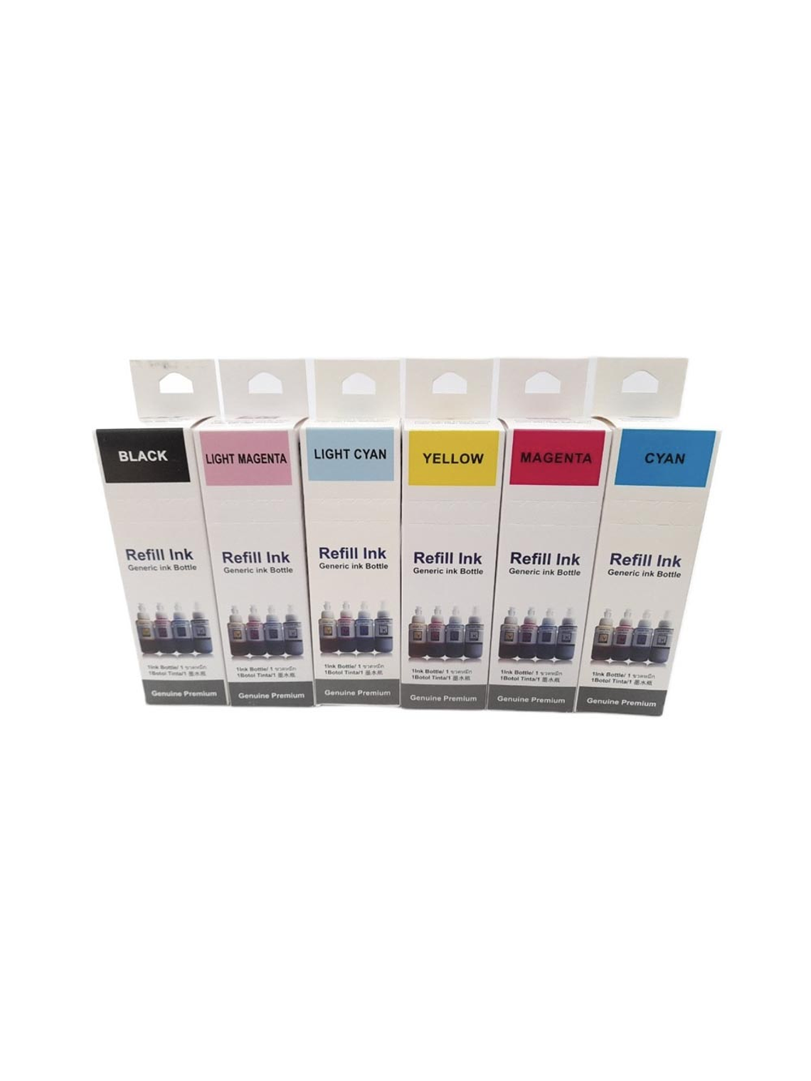 TINTA ALTERNATIVA PACK T673 PARA EPSON L1800 L805 L850 L810 L800 1