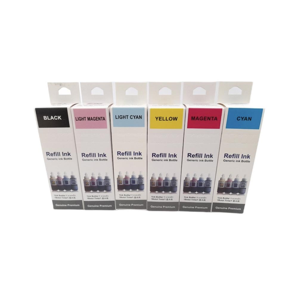 TINTA ALTERNATIVA PACK T673 PARA EPSON L1800 L805 L850 L810 L800 1