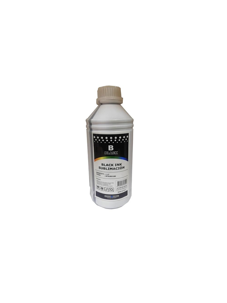 TINTA DE LITRO NEGRA PARA SUBLIMACION IMPRESORAS EPSON BROTHER 1