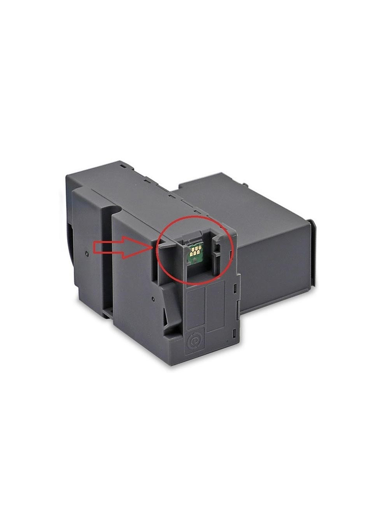 5 Chips c13s210125 alternativo para tanque mantenimiento Epson S2101 SC23MB F170 2