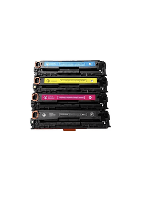 4 TONER CF410X 411X 412X 413X ALTERNATIVO PARA HP M452 M37
