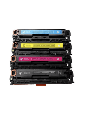 4 TONER CF410X 411X 412X 413X ALTERNATIVO PARA HP M452 M37