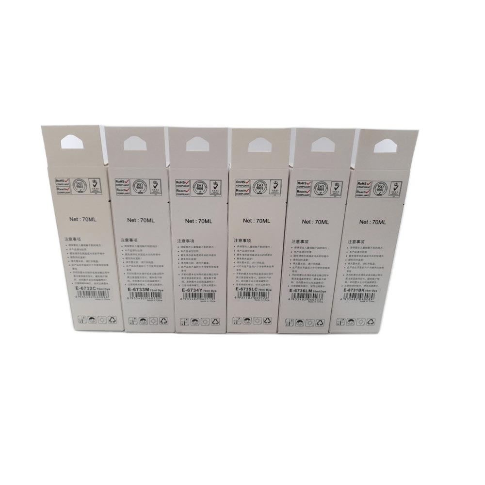 TINTA ALTERNATIVA PACK T673 PARA EPSON L1800 L805 L850 L810 L800 2